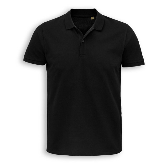 Black SOLS Planet Mens Polos